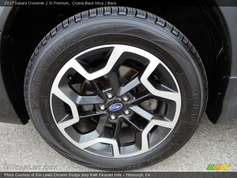 Crystal Black Silica / Black 2017 Subaru Crosstrek 2.0i Premium