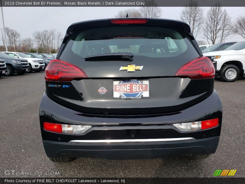 Mosaic Black Metallic / Dark Galvanized Gray 2019 Chevrolet Bolt EV Premier