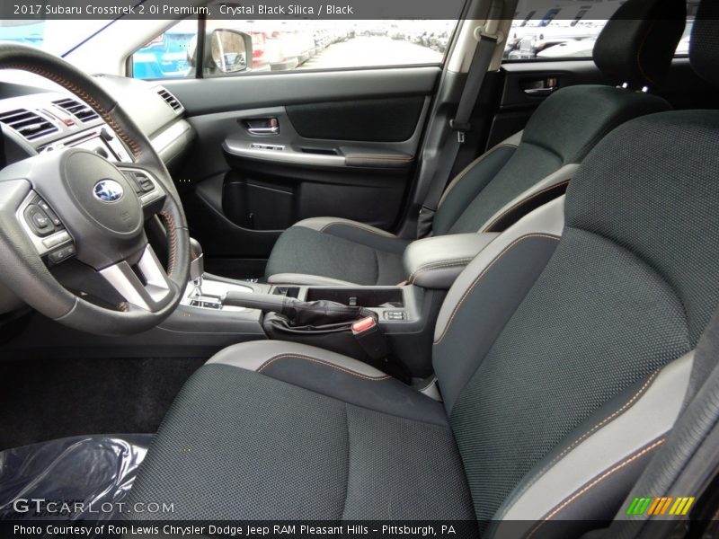 Crystal Black Silica / Black 2017 Subaru Crosstrek 2.0i Premium