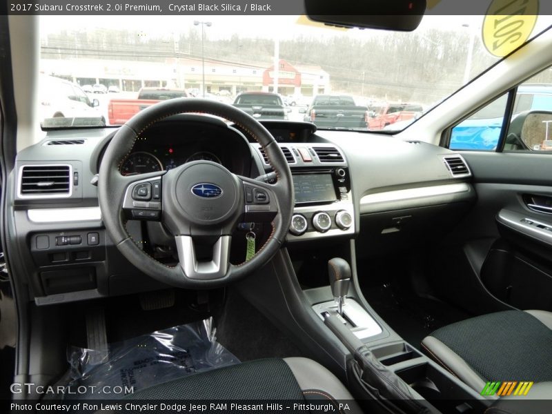 Crystal Black Silica / Black 2017 Subaru Crosstrek 2.0i Premium