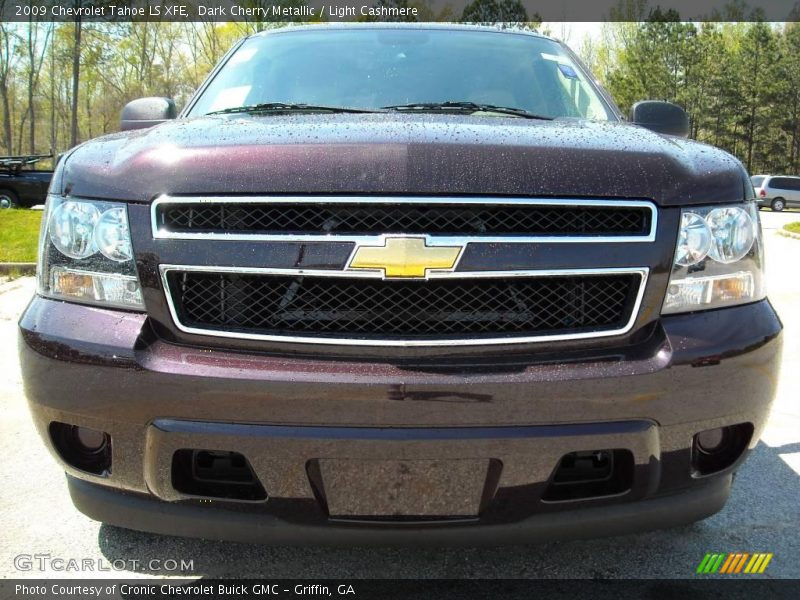 Dark Cherry Metallic / Light Cashmere 2009 Chevrolet Tahoe LS XFE