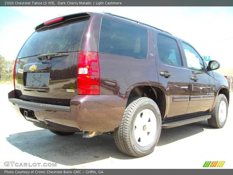 Dark Cherry Metallic / Light Cashmere 2009 Chevrolet Tahoe LS XFE