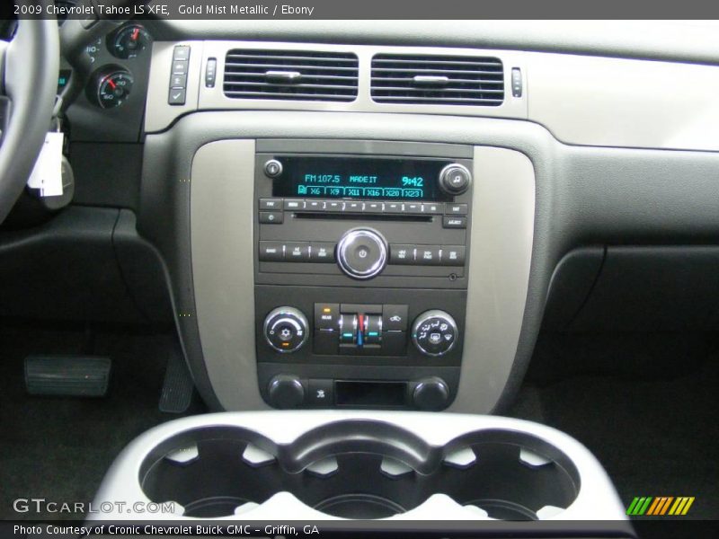 Gold Mist Metallic / Ebony 2009 Chevrolet Tahoe LS XFE