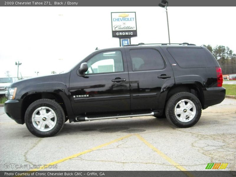 Black / Ebony 2009 Chevrolet Tahoe Z71