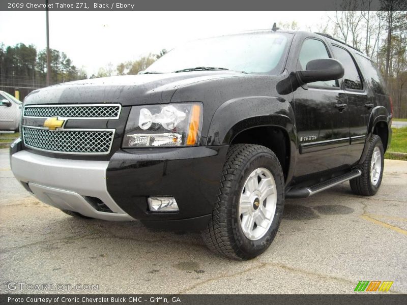 Black / Ebony 2009 Chevrolet Tahoe Z71