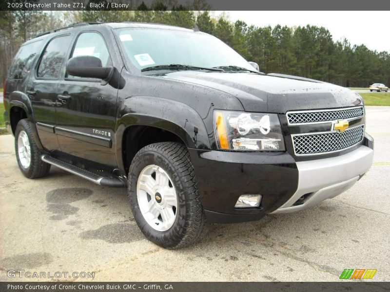 Black / Ebony 2009 Chevrolet Tahoe Z71