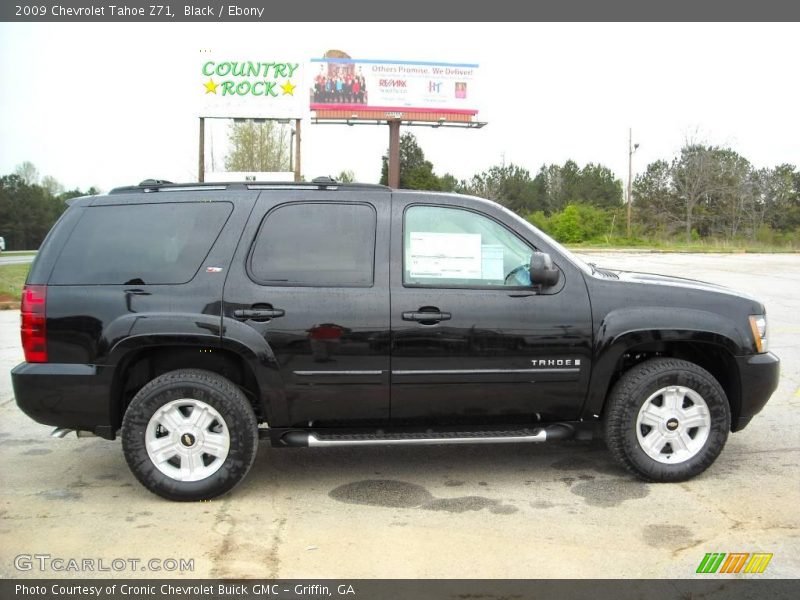 Black / Ebony 2009 Chevrolet Tahoe Z71