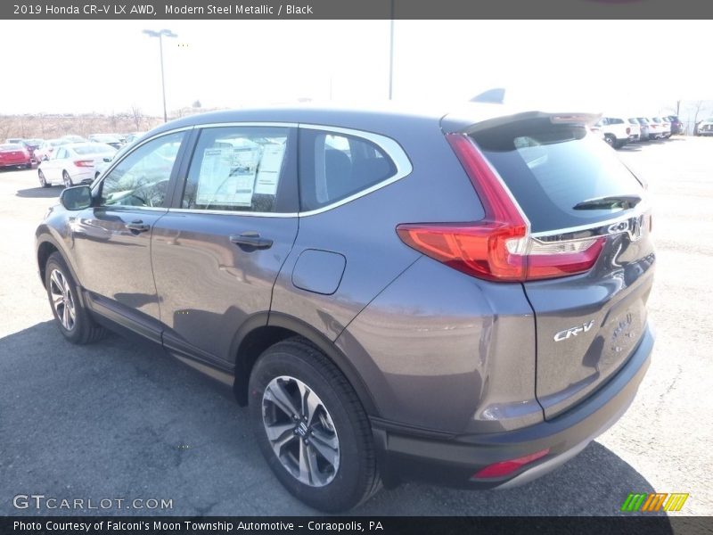 Modern Steel Metallic / Black 2019 Honda CR-V LX AWD