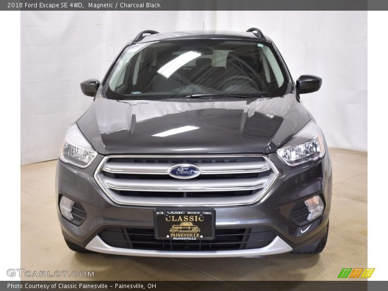 Magnetic / Charcoal Black 2018 Ford Escape SE 4WD