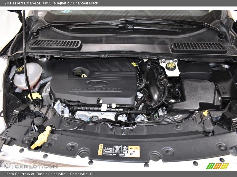 Magnetic / Charcoal Black 2018 Ford Escape SE 4WD