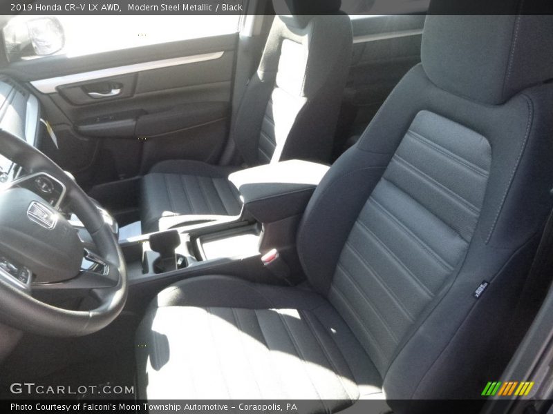 Modern Steel Metallic / Black 2019 Honda CR-V LX AWD