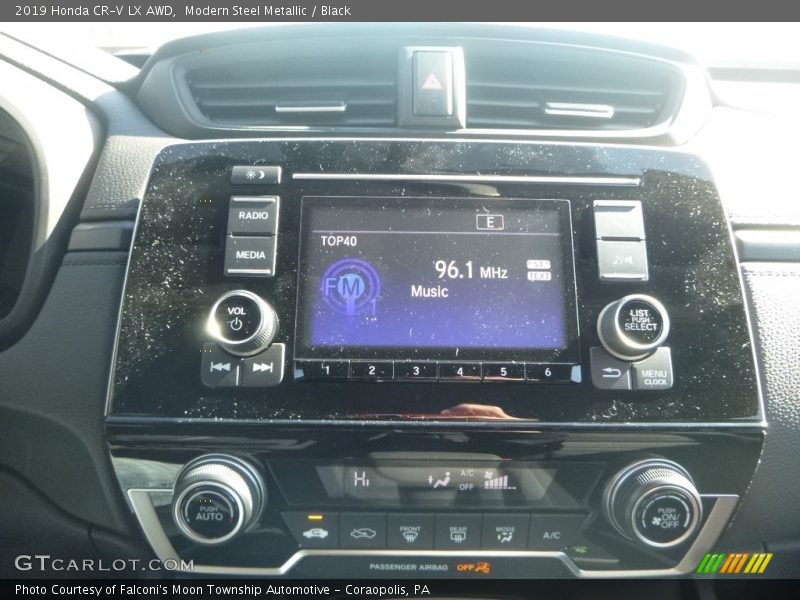 Modern Steel Metallic / Black 2019 Honda CR-V LX AWD