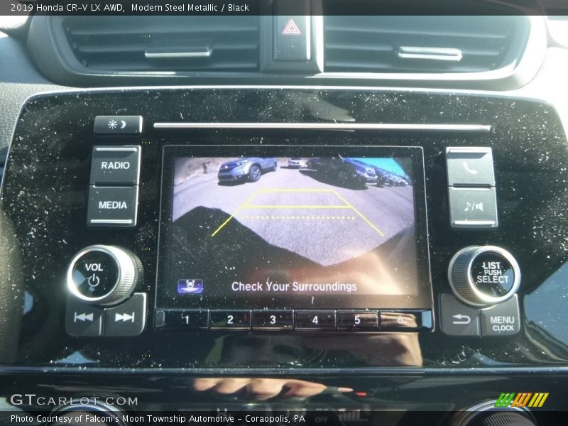 Modern Steel Metallic / Black 2019 Honda CR-V LX AWD