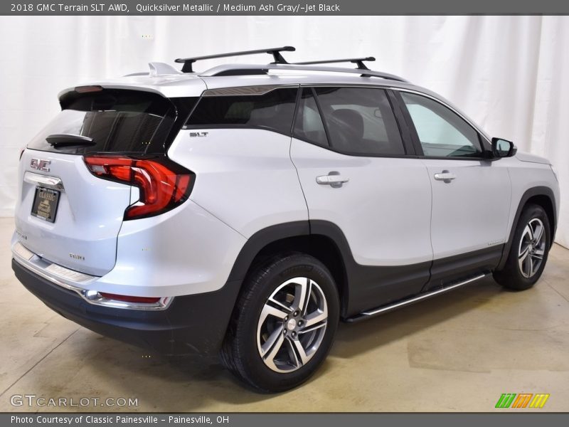 Quicksilver Metallic / Medium Ash Gray/­Jet Black 2018 GMC Terrain SLT AWD