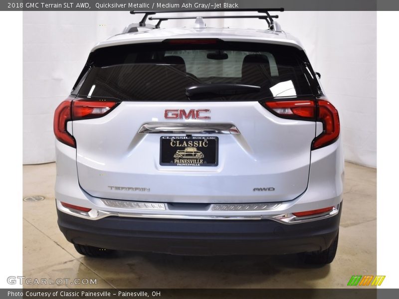 Quicksilver Metallic / Medium Ash Gray/­Jet Black 2018 GMC Terrain SLT AWD