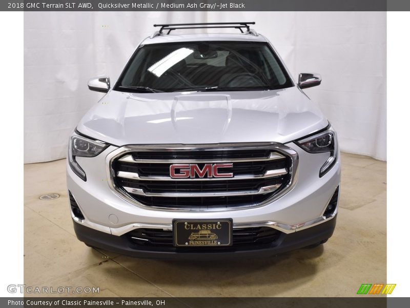 Quicksilver Metallic / Medium Ash Gray/­Jet Black 2018 GMC Terrain SLT AWD