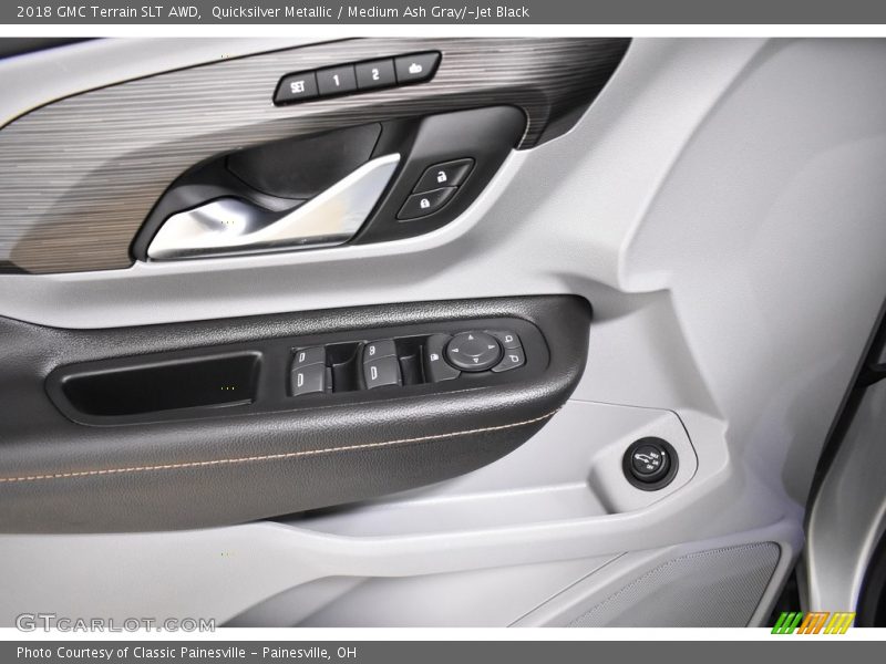 Quicksilver Metallic / Medium Ash Gray/­Jet Black 2018 GMC Terrain SLT AWD