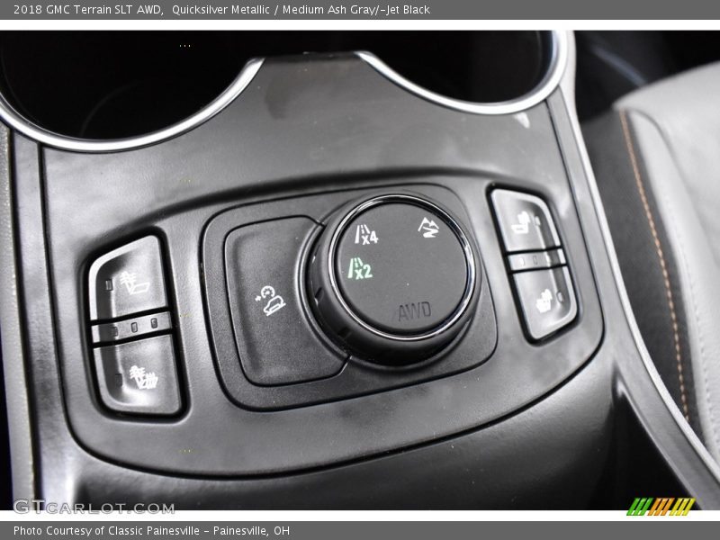 Quicksilver Metallic / Medium Ash Gray/­Jet Black 2018 GMC Terrain SLT AWD