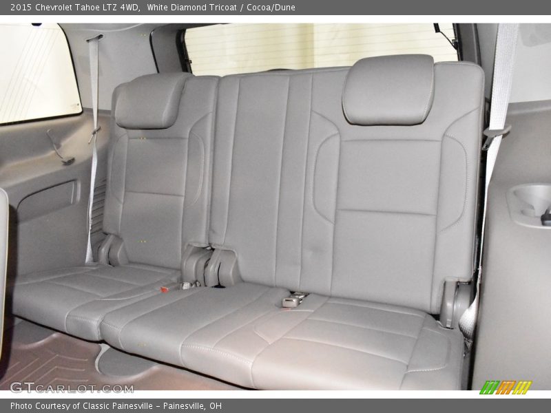White Diamond Tricoat / Cocoa/Dune 2015 Chevrolet Tahoe LTZ 4WD