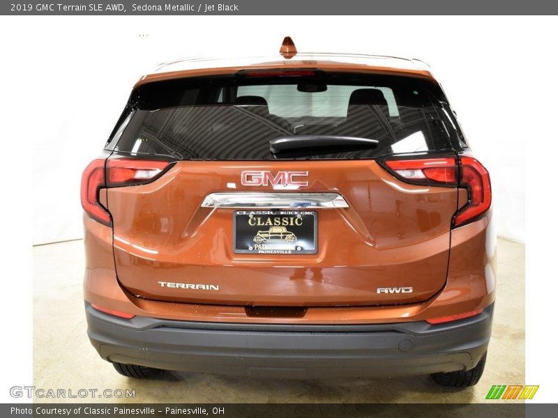 Sedona Metallic / Jet Black 2019 GMC Terrain SLE AWD