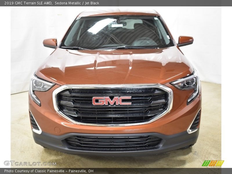 Sedona Metallic / Jet Black 2019 GMC Terrain SLE AWD