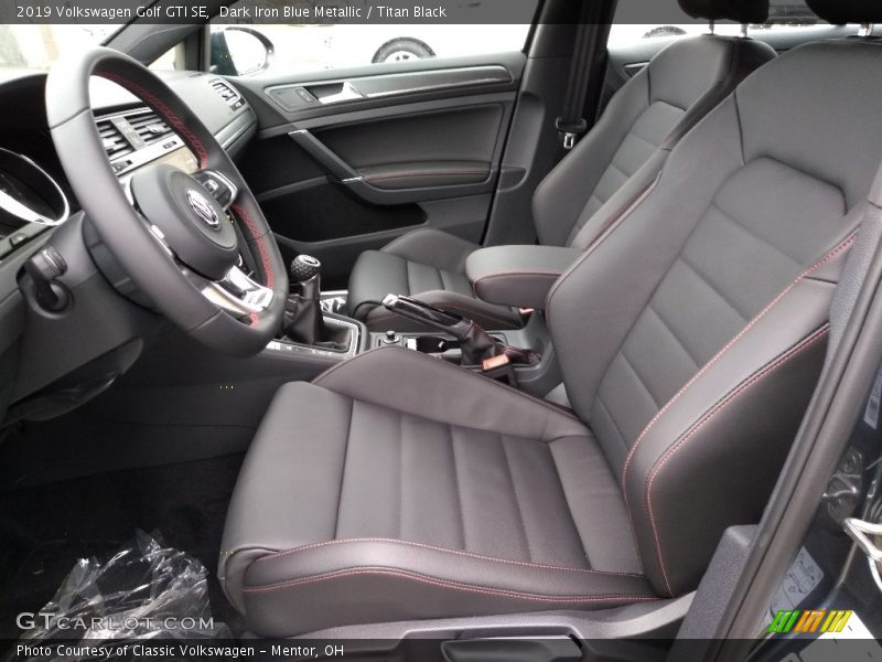  2019 Golf GTI SE Titan Black Interior