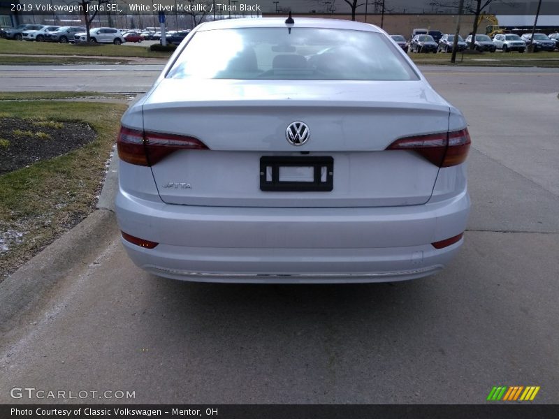 White Silver Metallic / Titan Black 2019 Volkswagen Jetta SEL
