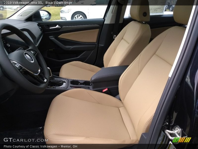 Black / Dark Beige 2019 Volkswagen Jetta SEL