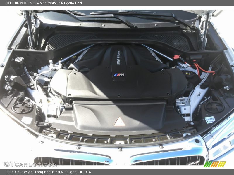  2019 X6 M  Engine - 4.4 Liter DI TwinPower Turbocharged DOHC 32-Valve VVT V8