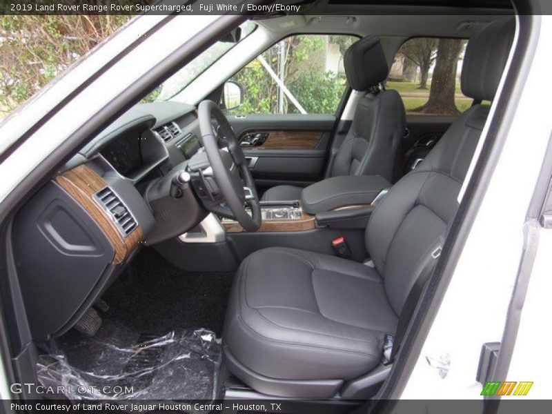 Front Seat of 2019 Range Rover Supercharged