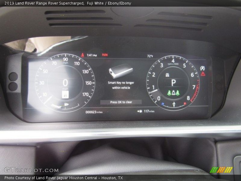  2019 Range Rover Supercharged Supercharged Gauges