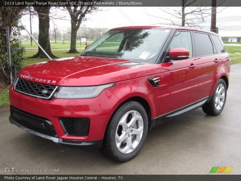 Firenze Red Metallic / Ebony/Ebony 2019 Land Rover Range Rover Sport HSE