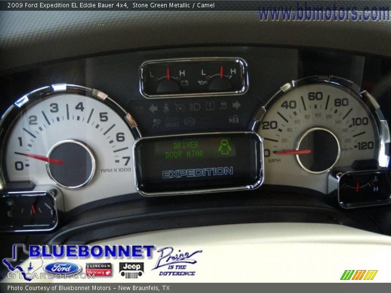 Stone Green Metallic / Camel 2009 Ford Expedition EL Eddie Bauer 4x4