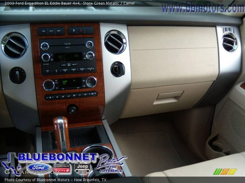Stone Green Metallic / Camel 2009 Ford Expedition EL Eddie Bauer 4x4