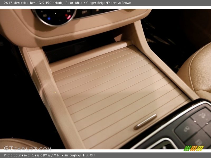 Polar White / Ginger Beige/Espresso Brown 2017 Mercedes-Benz GLS 450 4Matic