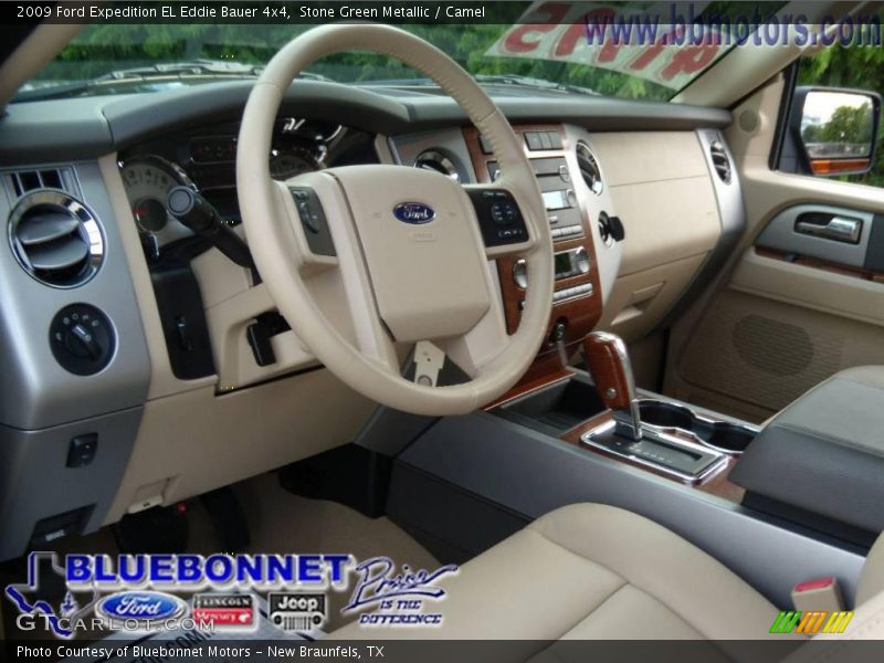 Stone Green Metallic / Camel 2009 Ford Expedition EL Eddie Bauer 4x4