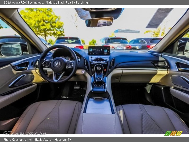 Majestic Black Pearl / Parchment 2019 Acura RDX Technology