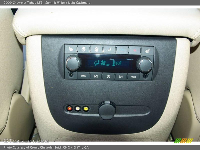 Summit White / Light Cashmere 2009 Chevrolet Tahoe LTZ