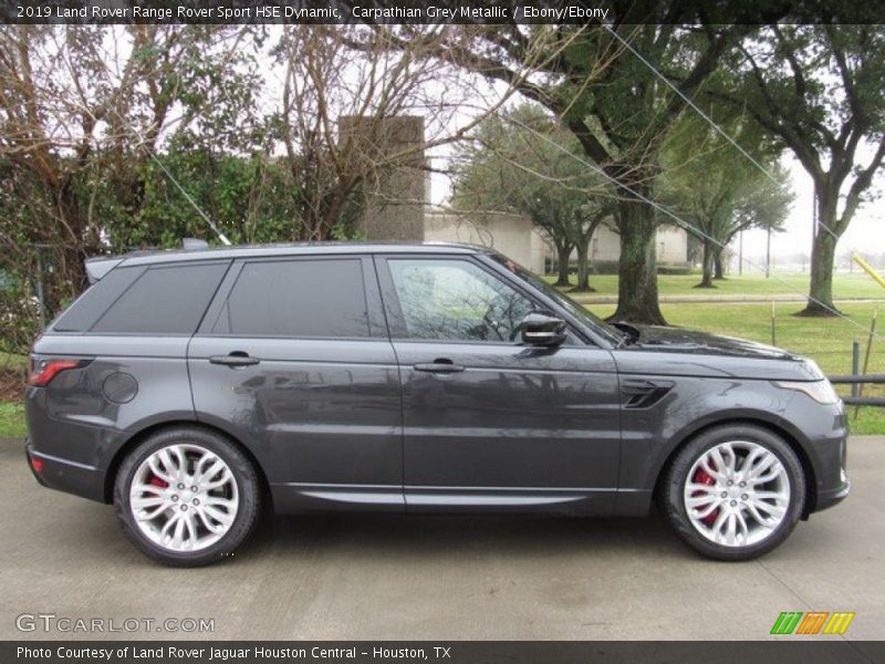 Carpathian Grey Metallic / Ebony/Ebony 2019 Land Rover Range Rover Sport HSE Dynamic