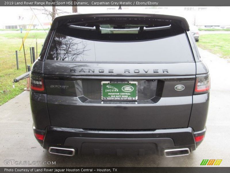 Carpathian Grey Metallic / Ebony/Ebony 2019 Land Rover Range Rover Sport HSE Dynamic