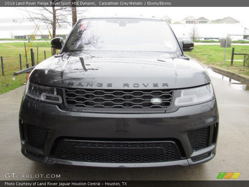 Carpathian Grey Metallic / Ebony/Ebony 2019 Land Rover Range Rover Sport HSE Dynamic