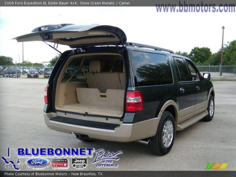 Stone Green Metallic / Camel 2009 Ford Expedition EL Eddie Bauer 4x4