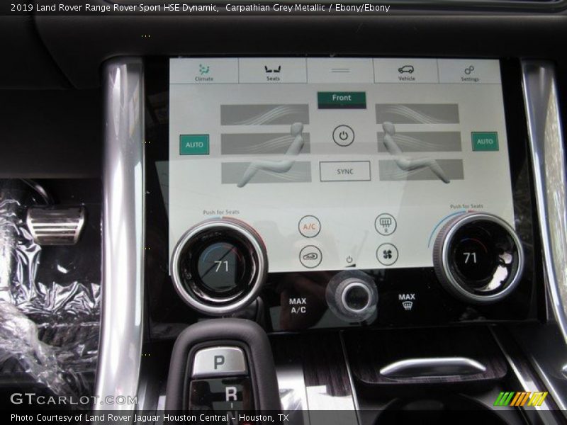 Carpathian Grey Metallic / Ebony/Ebony 2019 Land Rover Range Rover Sport HSE Dynamic