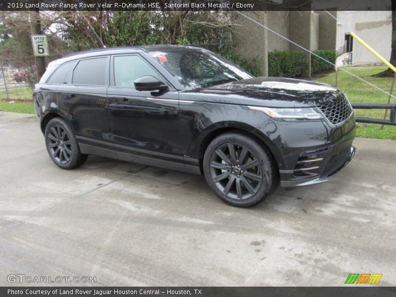 Santorini Black Metallic / Ebony 2019 Land Rover Range Rover Velar R-Dynamic HSE