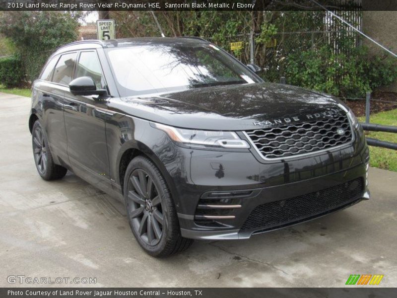 Santorini Black Metallic / Ebony 2019 Land Rover Range Rover Velar R-Dynamic HSE