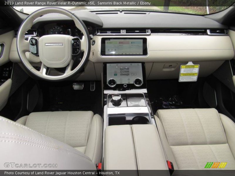 Dashboard of 2019 Range Rover Velar R-Dynamic HSE
