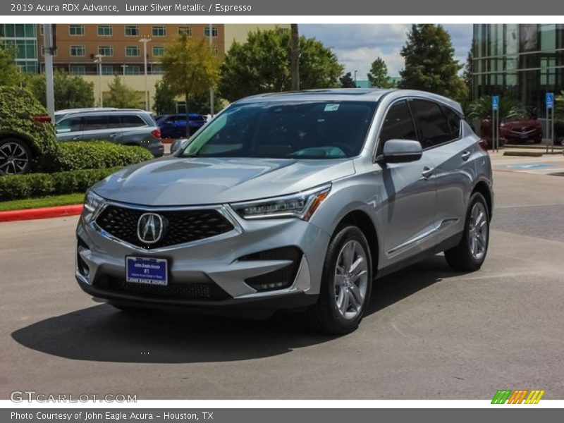 Lunar Silver Metallic / Espresso 2019 Acura RDX Advance