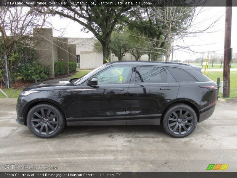 Santorini Black Metallic / Ebony 2019 Land Rover Range Rover Velar R-Dynamic HSE