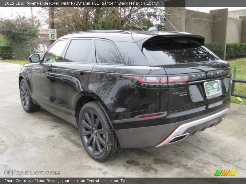 Santorini Black Metallic / Ebony 2019 Land Rover Range Rover Velar R-Dynamic HSE