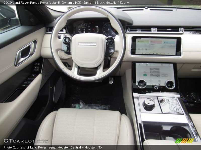 Santorini Black Metallic / Ebony 2019 Land Rover Range Rover Velar R-Dynamic HSE